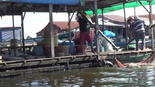 Floating Villages of Tonle Sap Lake in Cambodia