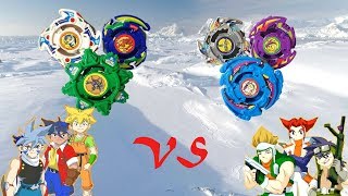 BEYBLADE DEMOLITION BOYS vs BLADEBREAKERS / hobby toys 🎮