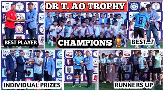 Individual prizes and champions of Dr. T. Ao Trophy, 2024 🏆