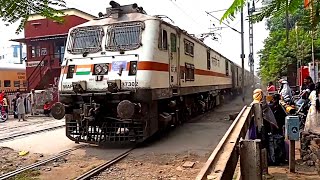 Northern Electric Trains and south central Electric Trains at full speed | Indian Railways