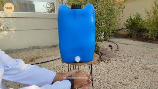 اصنع خزان ماء للرحلات Diy water tank