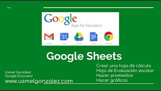 Google Sheets en 5 minutos [Mejor explicación]