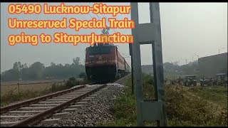 05490 Lucknow-Sitapur Unreserved Special Train going to Sitapur Junction