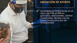 SERIE DE RESTRICCIONES ADOPTADAS POR EL COE EN VARIAS PROVINCIAS DEL PAÍS