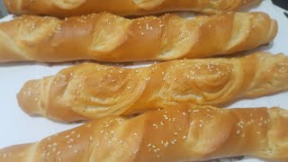 خبز الباقيت🥖 الفرنسي وصفة سهلة بسيطة و ناجحة 100%🥖