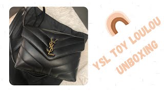 Unboxing: YSL Toy LouLou bag black with gold hardware - non-adjustable strap? // April 2021