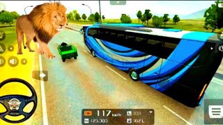 Giant Monster Caterpillar Crayz Driver Driving Skill-Bus Simulator Indonesia -Android Gameplay BSO6