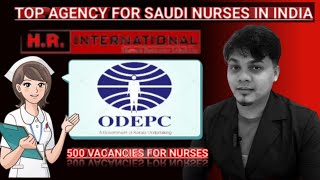 TOP AGENCY FOR SAUDI NURSE IN INDIA | top agency for gulf job in india #agency