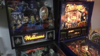 Star Trek (1993) & Funhouse (1990) Pinball Machine - Williams