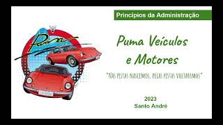 Puma Veículos e Motores - Aprendendo com o Passado