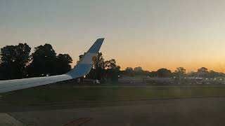 DEPARTURE FLYBONDI FLIGHT FROM AEROPARQUE BUENOS AIRES TO BARILOCHE