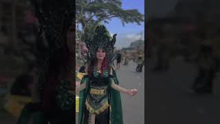 costum hijau lo iki #karnaval #beranda #dj #cosplaycantik #youtube #dance #remix #reels #shorts