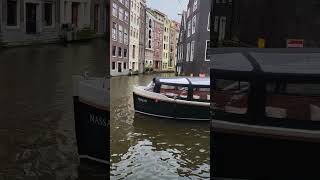 Amsterdam Canals #canal #amsterdam #boat #boating