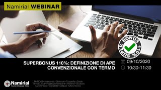 Namirial Online EXPO - Termo: APE Convenzionale