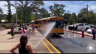 Buses Leaving Sutter’s Mill Elementary on the Last Day of School (2022)