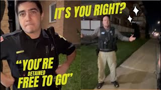 I.D Refusal: Cops didn't know who to detain!