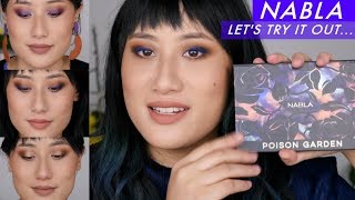 Nabla Poison Garden Palette - 3 Looks + My Thoughts / USING ALL MY PALETTES SERIES