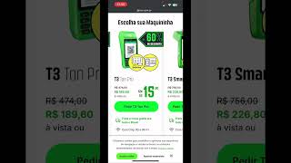 Como comprar T3 Desconto #maquininhaton #empreendedor #empreender #autonomo #shorts #short #t3