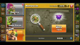 Clash of Clans attacking