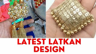 latkan design | latkan design for blouse | latkan design for lehenga | Hanging design