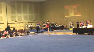 Tessa Blanchard- Floor- 2015 Brestyan's Las Vegas Invitational- 9.65