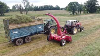 SILAGE 22 WITH AN URSUS 1224 AND A JF 900 HARVESTER