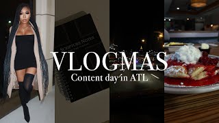 VLOGMAS DAY 18: ULTIMATE CONTENT DAY WITH ME| Shalaya Dae