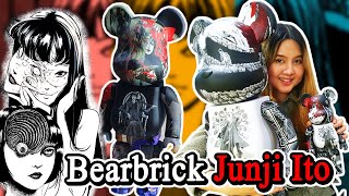 Bearbrick Junji ito - แกะกล่อง Bearbrick ลายโทมิเอะ กับก้นหอยมรณะ ของอิโต้ จุนจิ !!