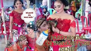 GIANTINI CS VS PARDI KUCING DI TANTANG YOSI NE2N ORA WANI