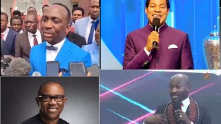 See What Pt. Chris Oyakhilome, Apostle Johnson Suleman, and Pt. Paul Enenche Said About Peter Obi.