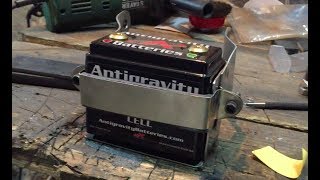 Making a Battery Box for my XS650 Tracker/Cafe Racer