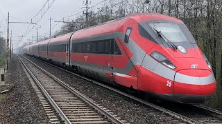 ETR400.026 FrecciaRossa_1000 di Trenitalia un INV da Milano Centrale a Surbo a San Lazzaro di Savena