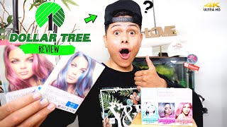 Dollar Tree Hair Dye Testing | Turquoise, Blue, Lavender, Rose, Red | It Works 100%