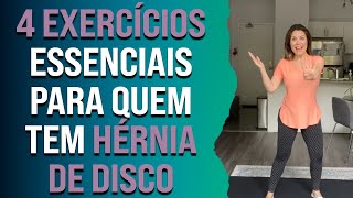 4 exercícios essenciais para quem tem hérnia de disco