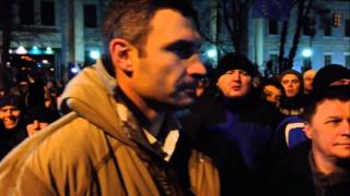 Evromaidan- Aggressive Klitschko and Ukrainian Protests