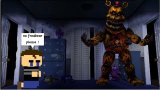 Fredbear is everywhere! five nights at Freddy's 4