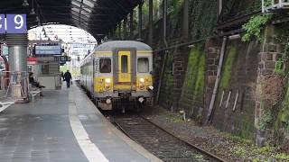 NMBS MS/AM66 660 fährt ab von Aachen Hauptbahnhof