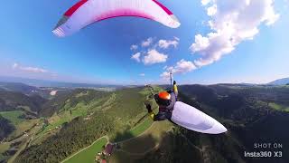 Nice paragliding flight with the all new Advance Omega ULS above Mervelier ;)