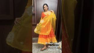 Day 2/15 from scratch#affordable #fashionstyle #desi #anarkali #challengevideo #outfitideas #scrach