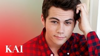 Dylan O' Brien on the set of his Teen Vogue photo shoot with Kai Z Feng