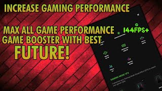 GAME BOOSTER WITH BEST FUTURE|| max your GPU ⚡