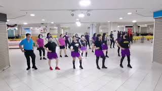 I Freaking Love You Line Dance - Demo By D'Sisters & Friends LDG #linedance #cjlclan #enjoydancing