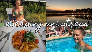 ESCAPING UNIVERSITY STRESS  // vacation vlog