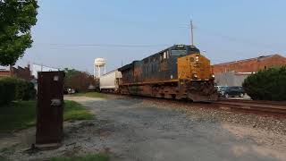 CSX ET44AH with Raised-Letter K5H - Fortville, IN 7/19/21