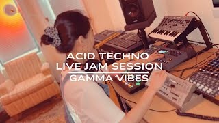 Gamma Vibes - Acid Techno Live Jam Session