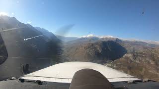 Landing in Aosta 27 - Time Lapse from Ivrea