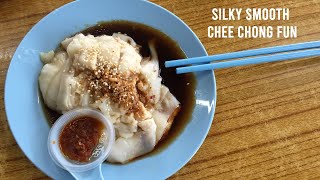 Freshly Made Silky Smooth Chee Cheong Fun #youtubevideo #streetfood