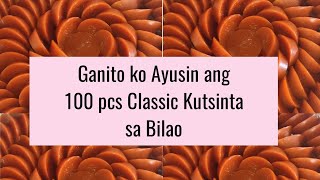 Arrangement Idea for 100 pcs Classic Kutsinta sa Bilao!/Kakanin Arrangement Idea/Extra Income