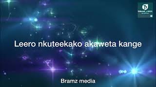 Nsazeewo - Liam Voice Official lyrics video 2023.