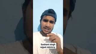 Sushant Singh Rajput Mimicry | Sushant Singh Rajput | Sushant Singh Rajput movies